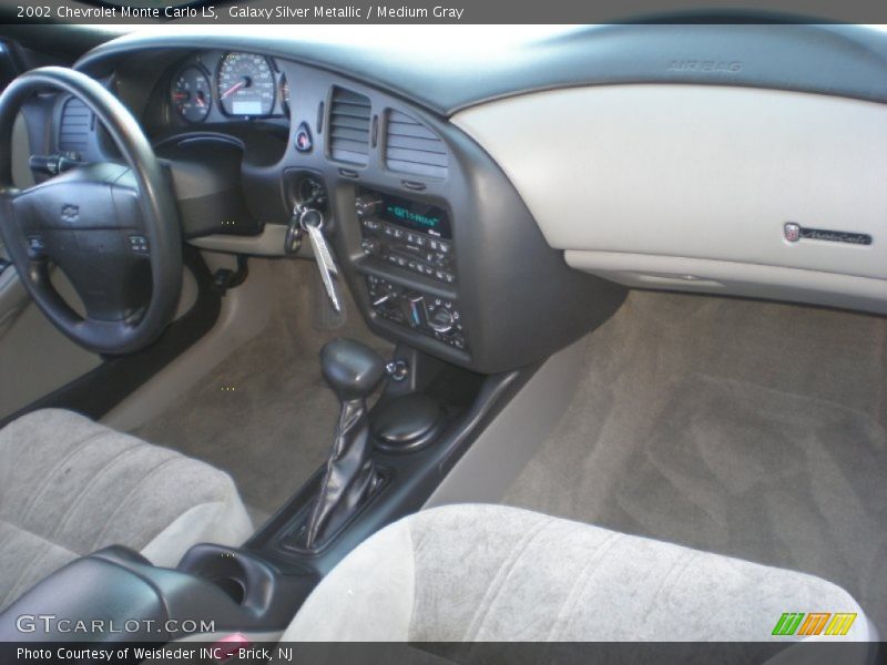Galaxy Silver Metallic / Medium Gray 2002 Chevrolet Monte Carlo LS