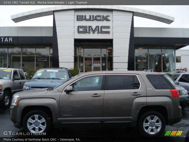 Mocha Steel Metallic / Light Titanium 2010 GMC Terrain SLE