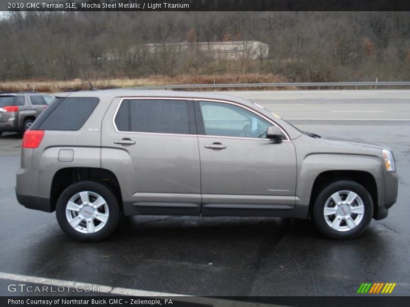 Mocha Steel Metallic / Light Titanium 2010 GMC Terrain SLE