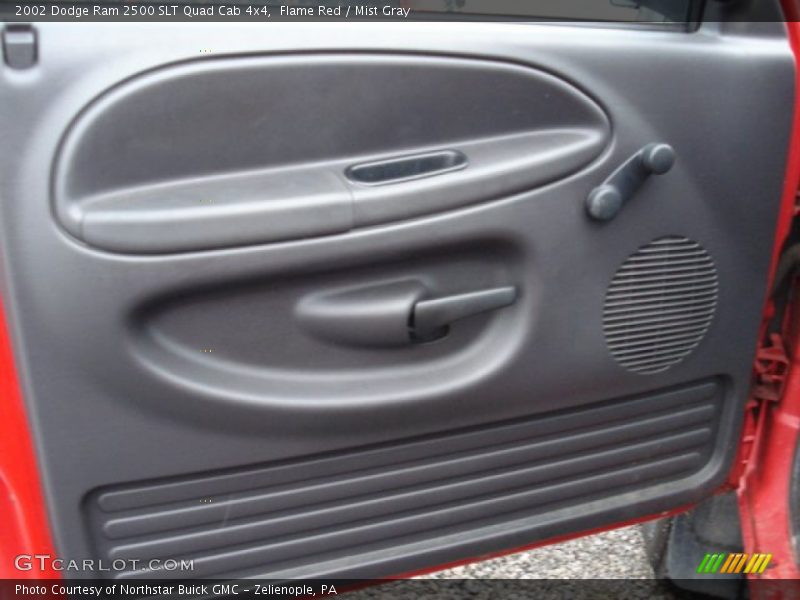 Flame Red / Mist Gray 2002 Dodge Ram 2500 SLT Quad Cab 4x4