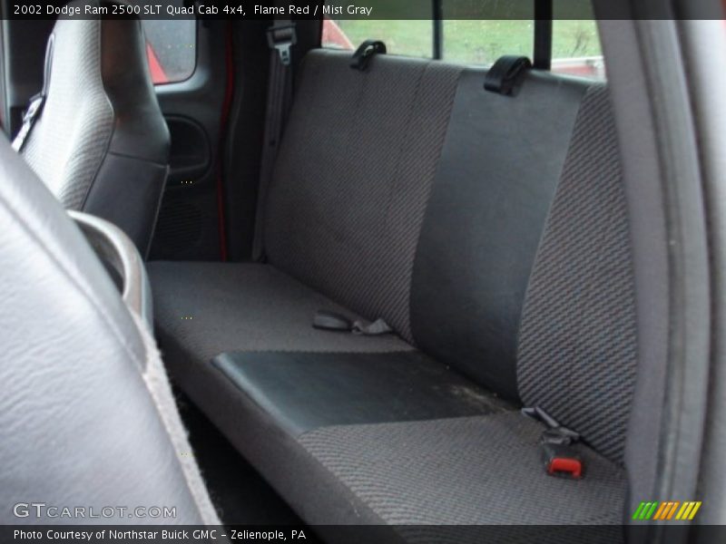 Flame Red / Mist Gray 2002 Dodge Ram 2500 SLT Quad Cab 4x4