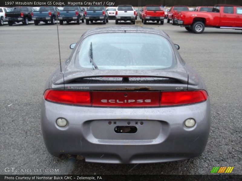 Magenta Gray Pearl / Gray 1997 Mitsubishi Eclipse GS Coupe