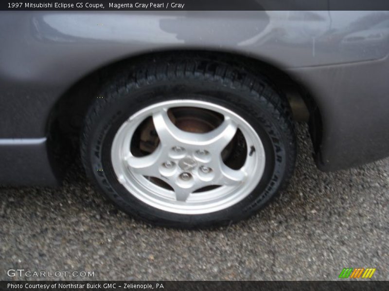 Magenta Gray Pearl / Gray 1997 Mitsubishi Eclipse GS Coupe