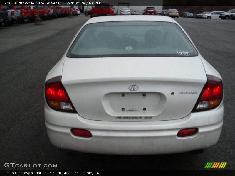 Arctic White / Neutral 2001 Oldsmobile Alero GX Sedan