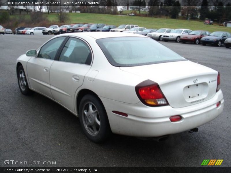 Arctic White / Neutral 2001 Oldsmobile Alero GX Sedan