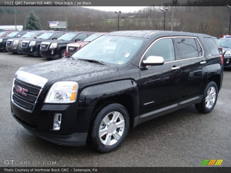 Onyx Black / Jet Black 2012 GMC Terrain SLE AWD