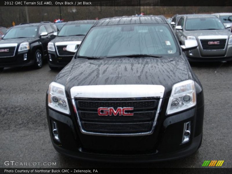 Onyx Black / Jet Black 2012 GMC Terrain SLE AWD