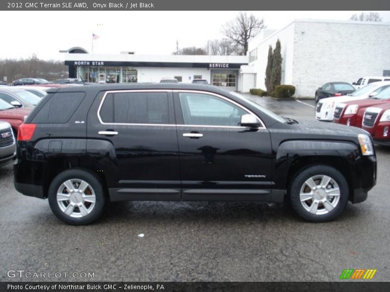 Onyx Black / Jet Black 2012 GMC Terrain SLE AWD