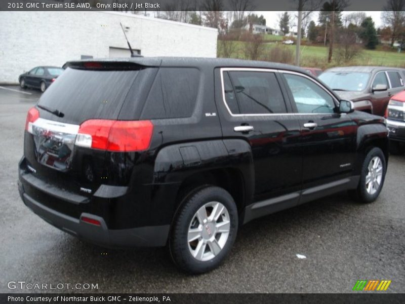 Onyx Black / Jet Black 2012 GMC Terrain SLE AWD