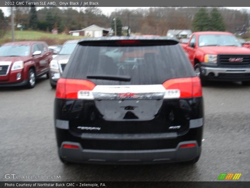Onyx Black / Jet Black 2012 GMC Terrain SLE AWD