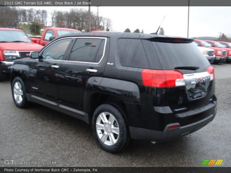 Onyx Black / Jet Black 2012 GMC Terrain SLE AWD