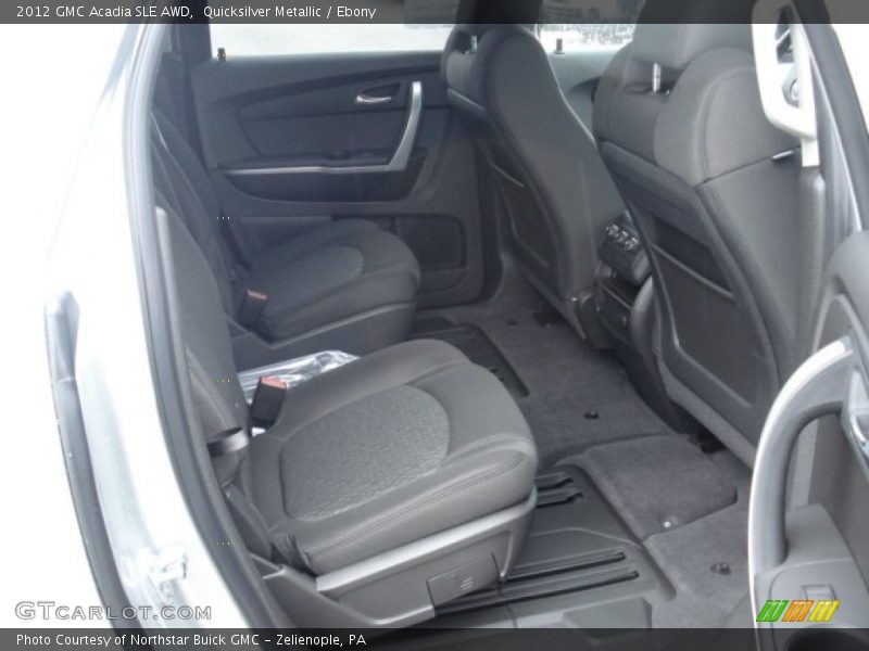 Quicksilver Metallic / Ebony 2012 GMC Acadia SLE AWD