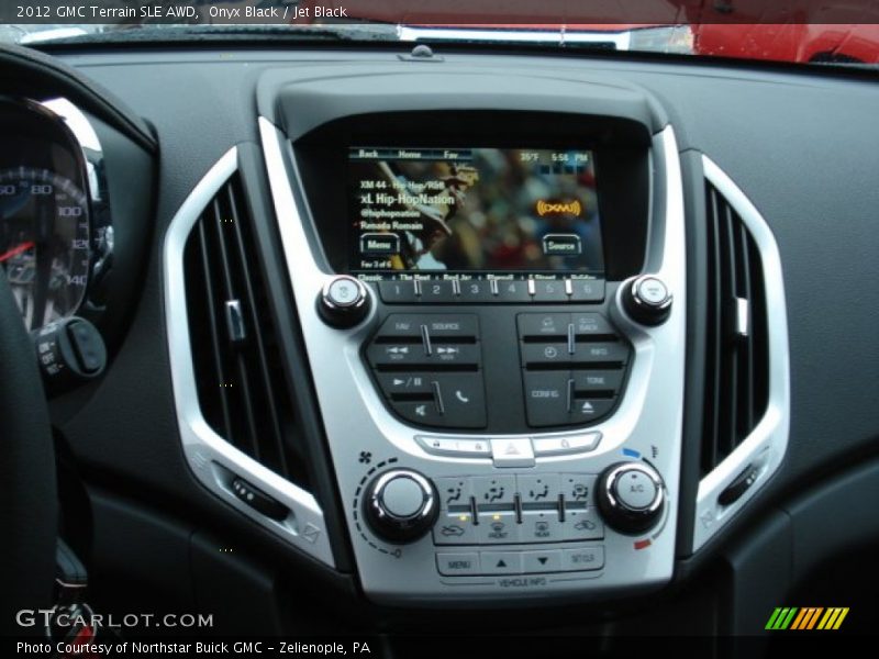 Onyx Black / Jet Black 2012 GMC Terrain SLE AWD