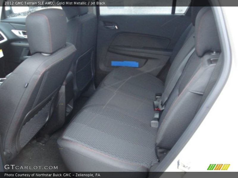 Gold Mist Metallic / Jet Black 2012 GMC Terrain SLE AWD
