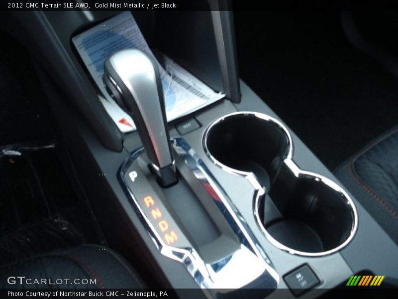 Gold Mist Metallic / Jet Black 2012 GMC Terrain SLE AWD