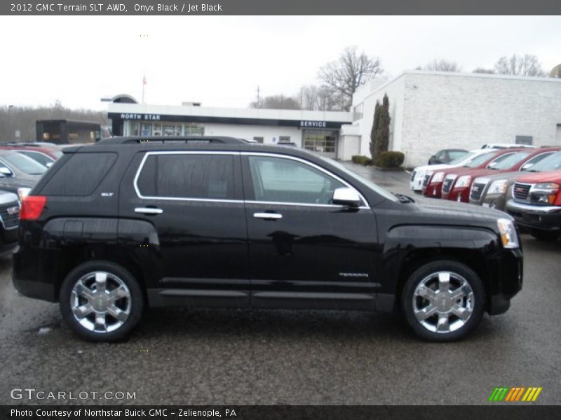 Onyx Black / Jet Black 2012 GMC Terrain SLT AWD