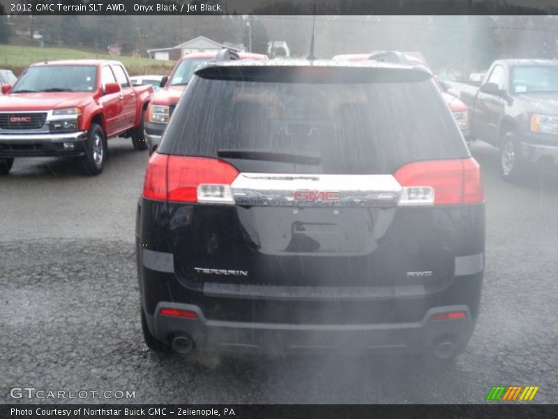 Onyx Black / Jet Black 2012 GMC Terrain SLT AWD
