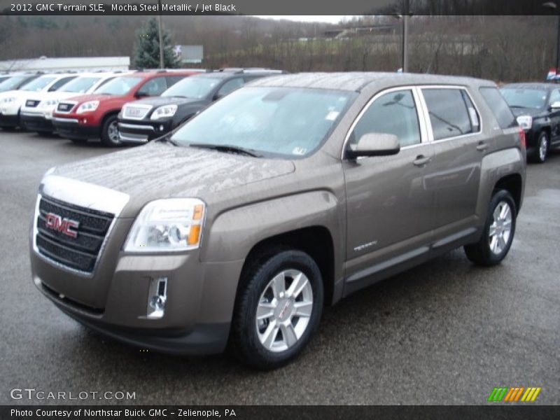 Mocha Steel Metallic / Jet Black 2012 GMC Terrain SLE