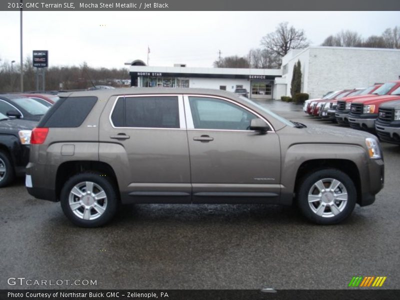 Mocha Steel Metallic / Jet Black 2012 GMC Terrain SLE