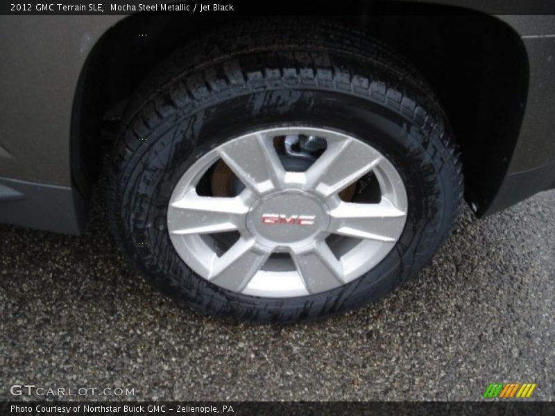 Mocha Steel Metallic / Jet Black 2012 GMC Terrain SLE