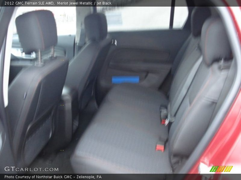 Merlot Jewel Metallic / Jet Black 2012 GMC Terrain SLE AWD
