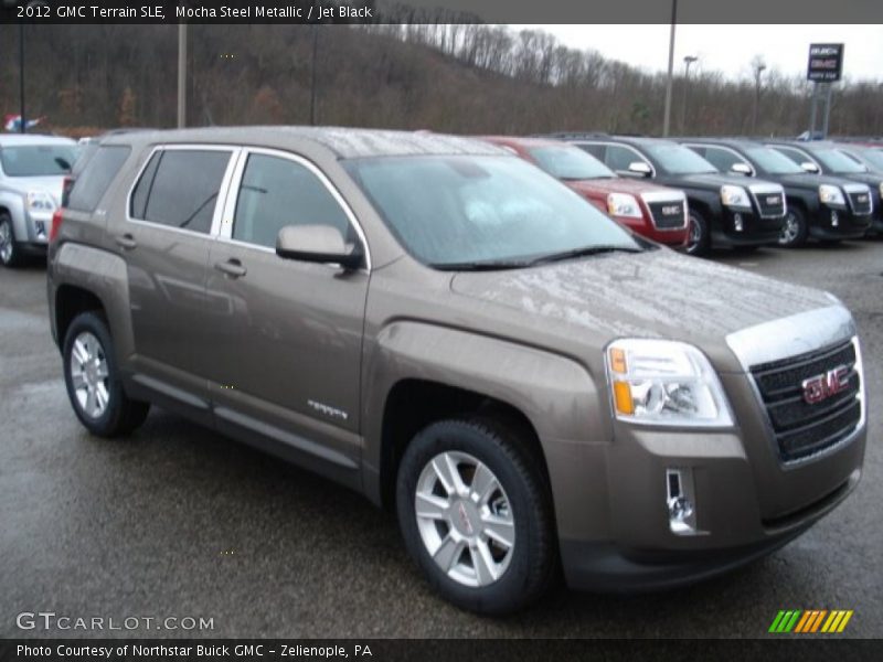 Mocha Steel Metallic / Jet Black 2012 GMC Terrain SLE