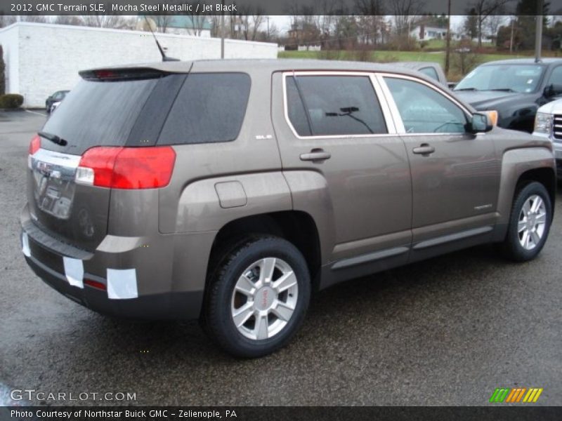 Mocha Steel Metallic / Jet Black 2012 GMC Terrain SLE