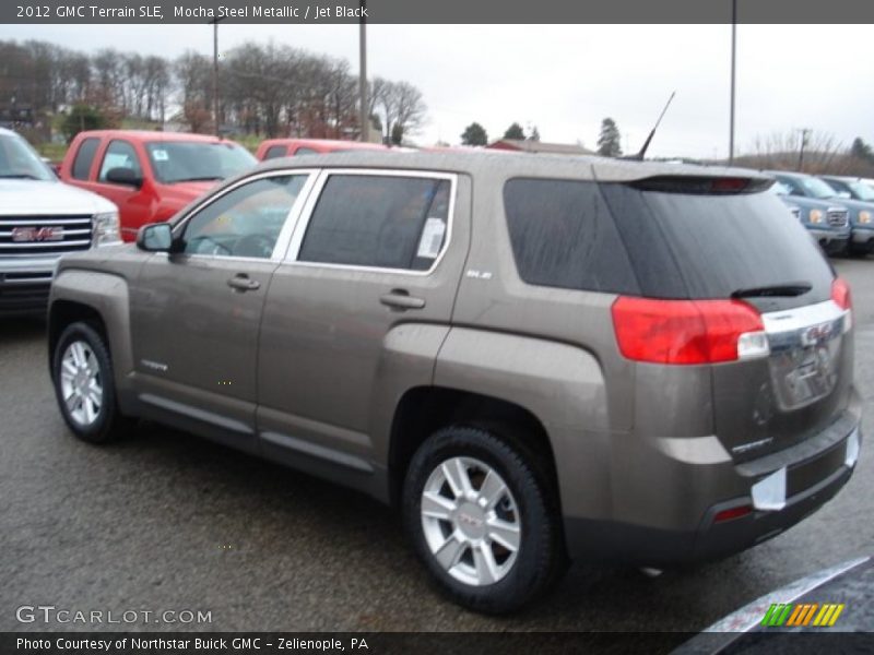 Mocha Steel Metallic / Jet Black 2012 GMC Terrain SLE