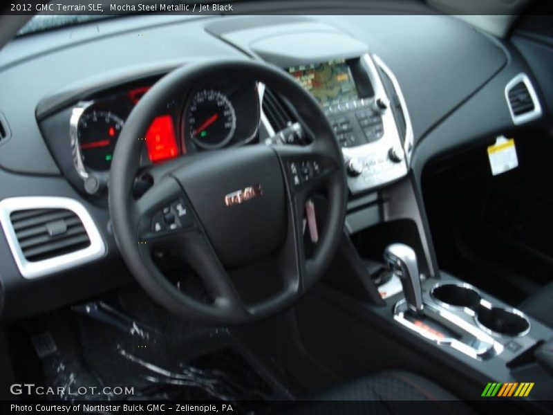 Mocha Steel Metallic / Jet Black 2012 GMC Terrain SLE