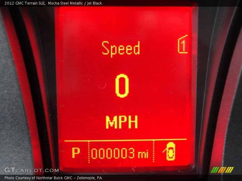 Mocha Steel Metallic / Jet Black 2012 GMC Terrain SLE