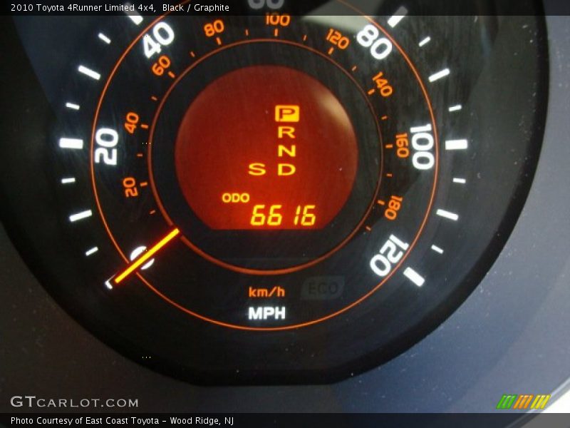 Black / Graphite 2010 Toyota 4Runner Limited 4x4