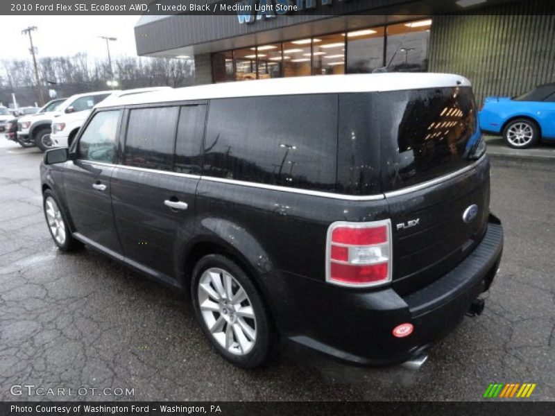 Tuxedo Black / Medium Light Stone 2010 Ford Flex SEL EcoBoost AWD