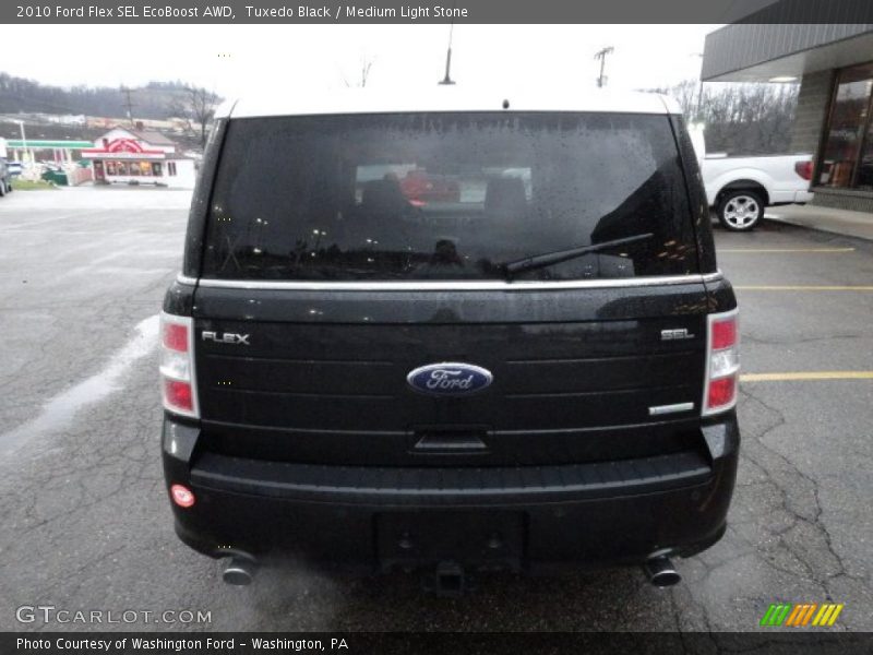 Tuxedo Black / Medium Light Stone 2010 Ford Flex SEL EcoBoost AWD