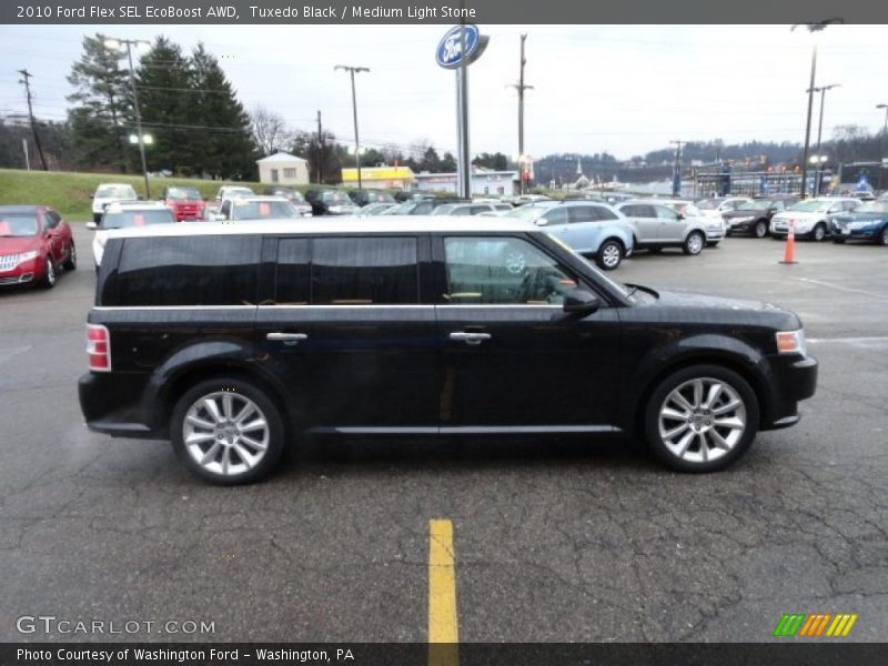 Tuxedo Black / Medium Light Stone 2010 Ford Flex SEL EcoBoost AWD