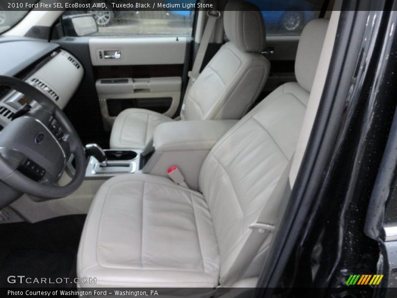 Tuxedo Black / Medium Light Stone 2010 Ford Flex SEL EcoBoost AWD