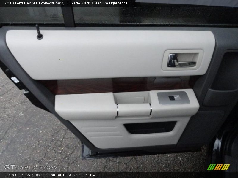 Tuxedo Black / Medium Light Stone 2010 Ford Flex SEL EcoBoost AWD