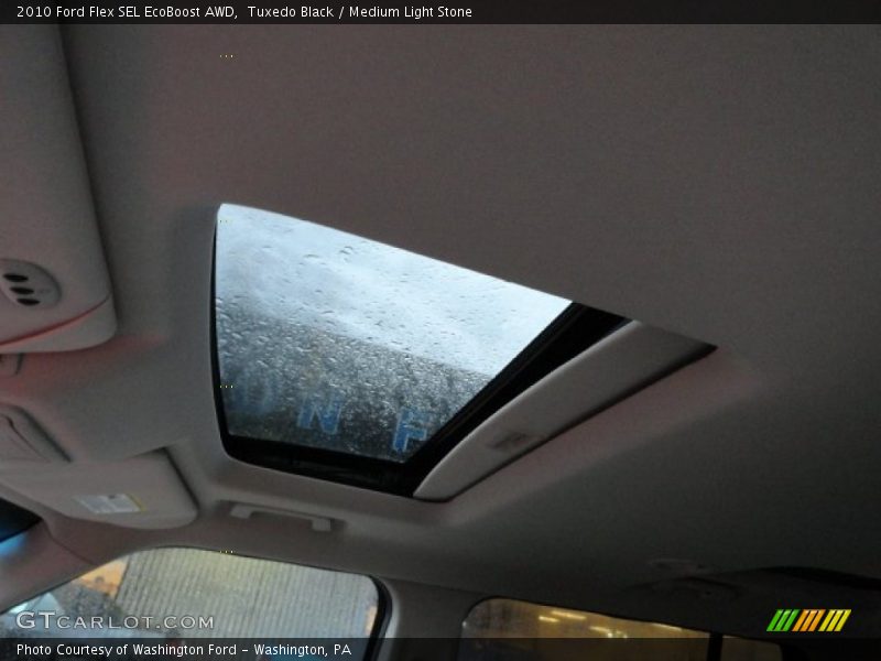 Tuxedo Black / Medium Light Stone 2010 Ford Flex SEL EcoBoost AWD