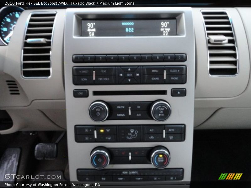Tuxedo Black / Medium Light Stone 2010 Ford Flex SEL EcoBoost AWD