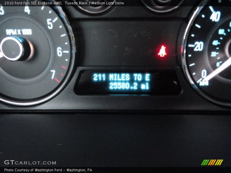 Tuxedo Black / Medium Light Stone 2010 Ford Flex SEL EcoBoost AWD