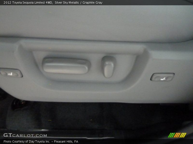 Silver Sky Metallic / Graphite Gray 2012 Toyota Sequoia Limited 4WD