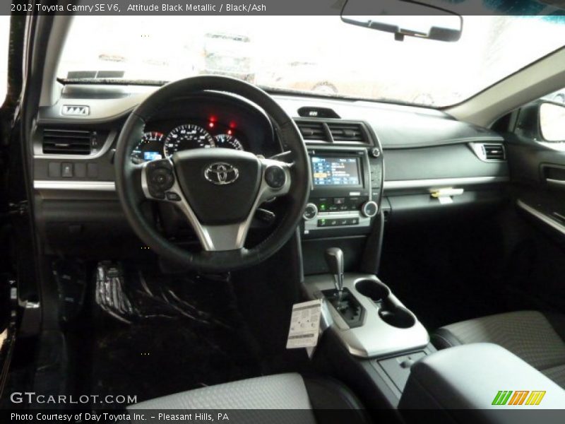 Attitude Black Metallic / Black/Ash 2012 Toyota Camry SE V6