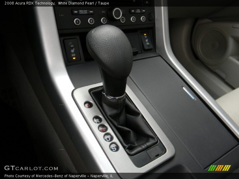 White Diamond Pearl / Taupe 2008 Acura RDX Technology