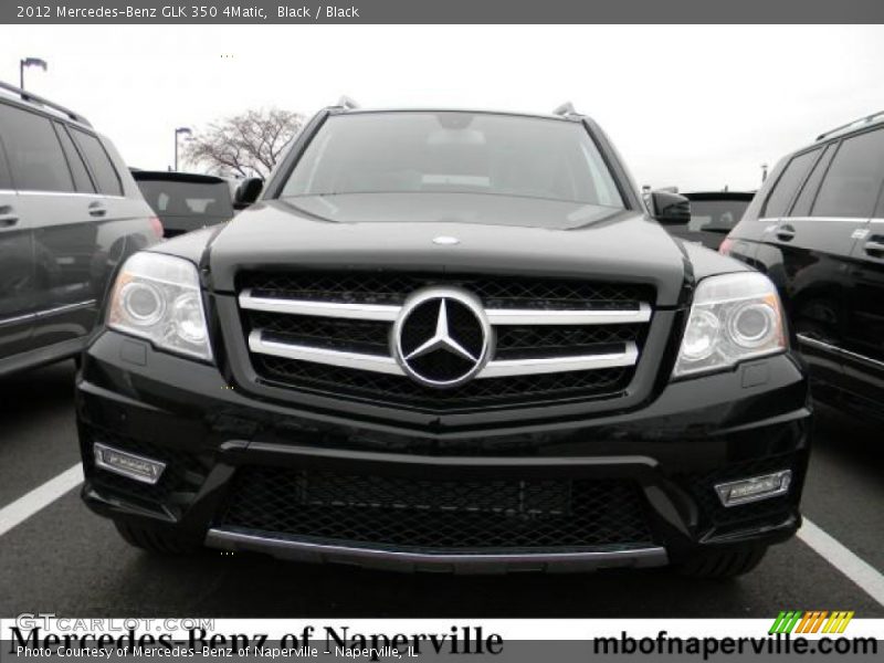 Black / Black 2012 Mercedes-Benz GLK 350 4Matic