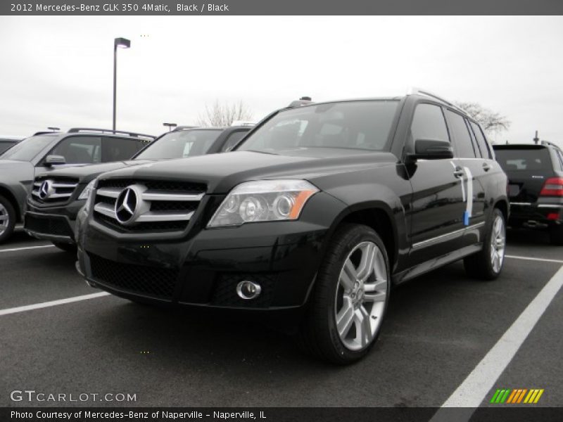 Black / Black 2012 Mercedes-Benz GLK 350 4Matic