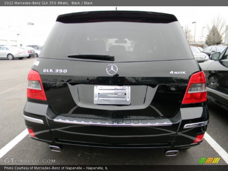 Black / Black 2012 Mercedes-Benz GLK 350 4Matic