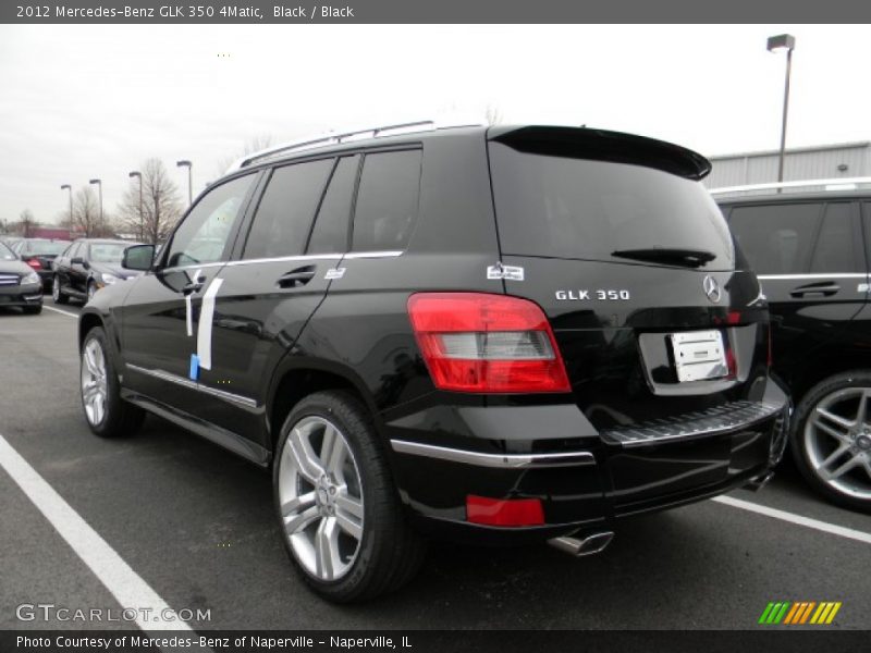 Black / Black 2012 Mercedes-Benz GLK 350 4Matic
