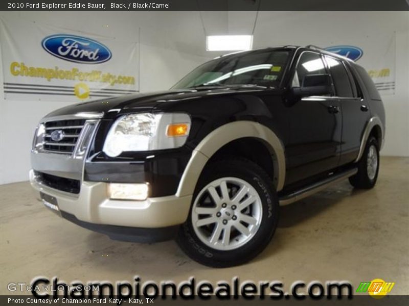Black / Black/Camel 2010 Ford Explorer Eddie Bauer