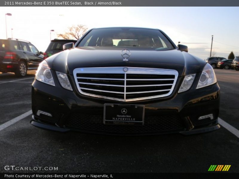 Black / Almond/Black 2011 Mercedes-Benz E 350 BlueTEC Sedan