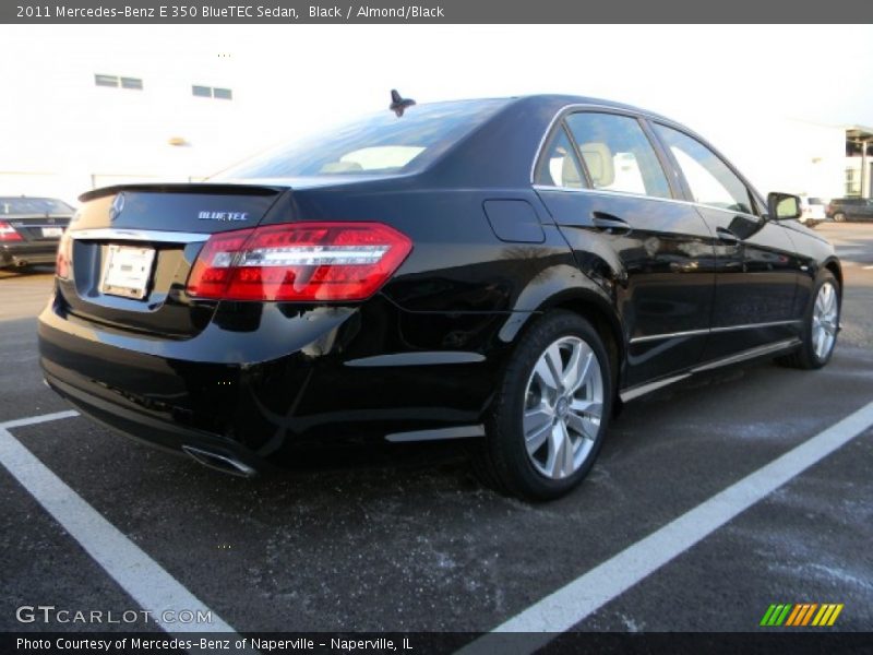 Black / Almond/Black 2011 Mercedes-Benz E 350 BlueTEC Sedan