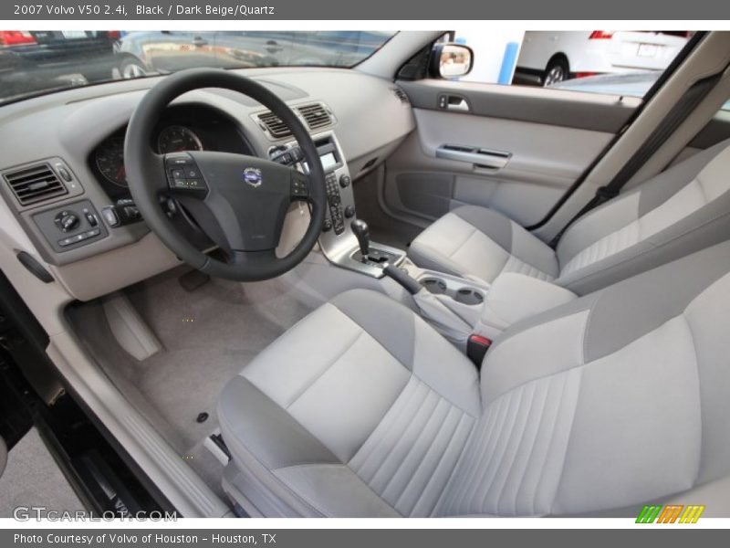  2007 V50 2.4i Dark Beige/Quartz Interior